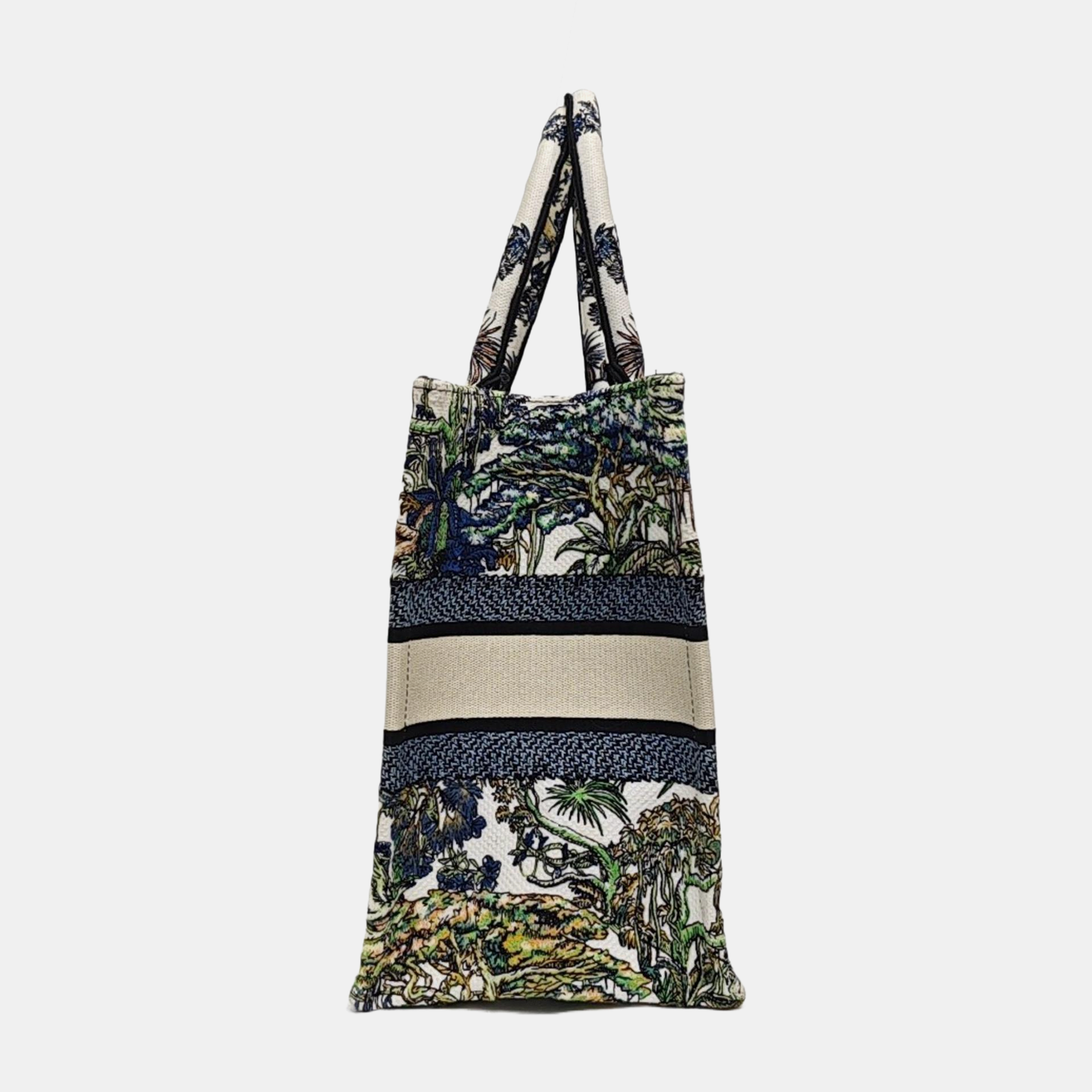 Book Tote Medium Canvas Multicolor