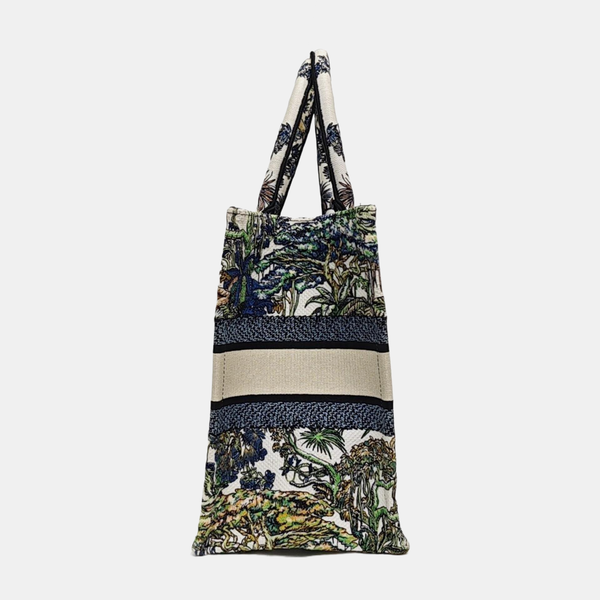 Book Tote Medium Canvas Multicolor