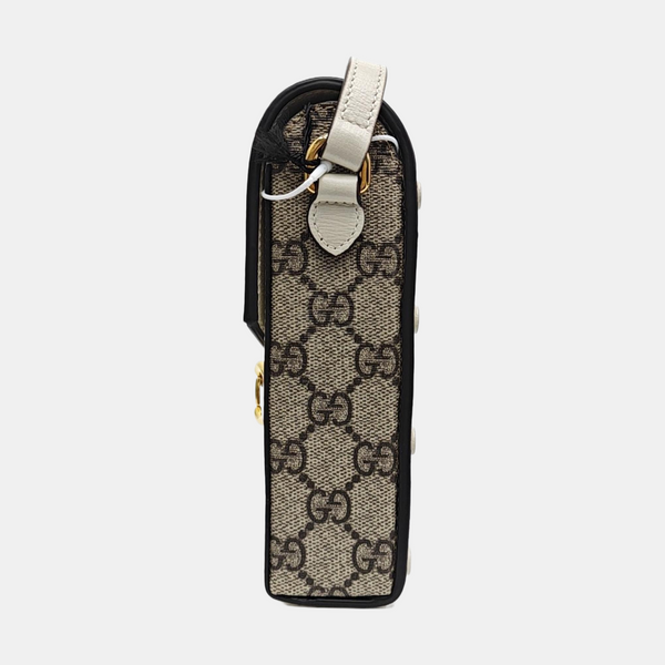 Horsebit 1955 Mini Coated Canvas Beige