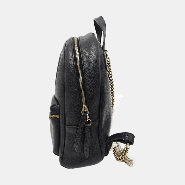 Calfskin Backpack Black
