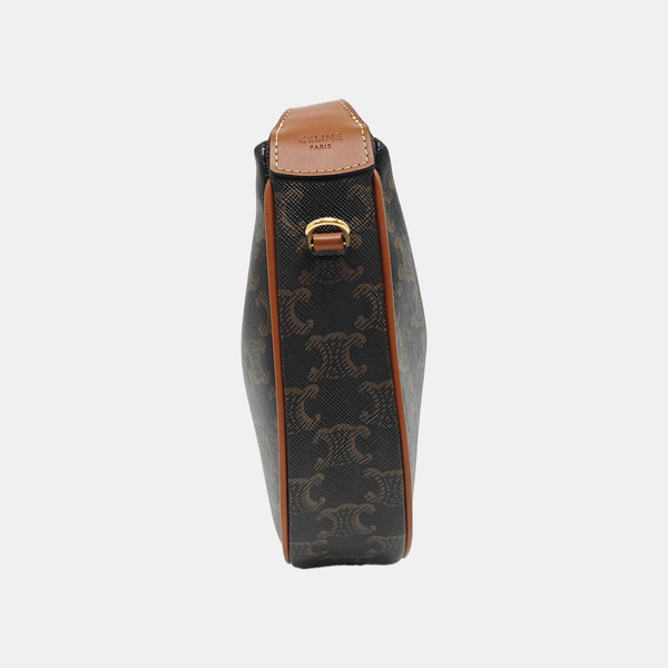 HELOÏSE TRIOMPHE Small Coated Canvas Black