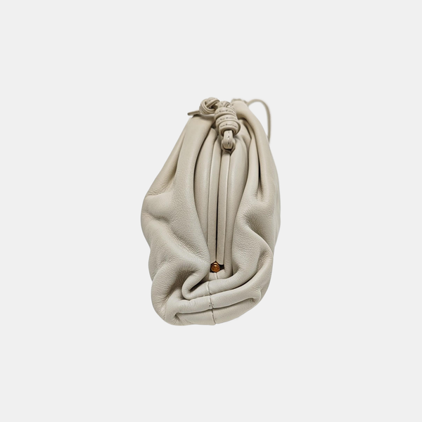 The Pouch Mini Lambskin White