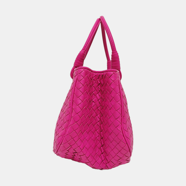 Lambskin Tote Bag Red