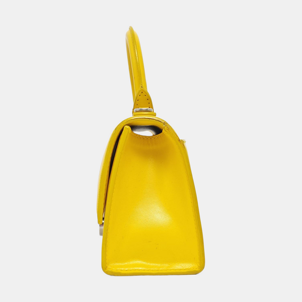 Hourglass XS Calfskin Yellow