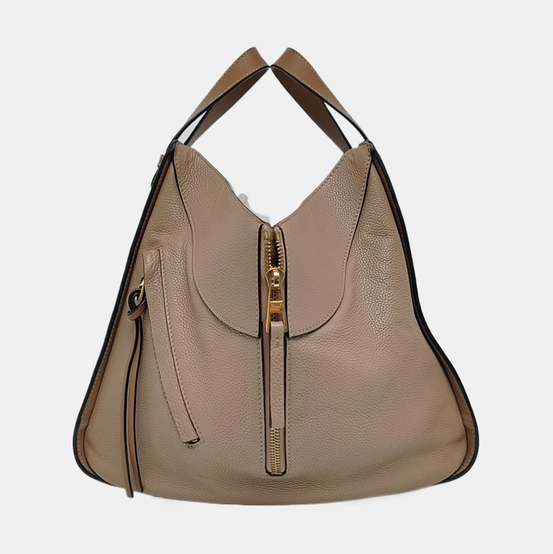 Hammock Small Calfskin Beige