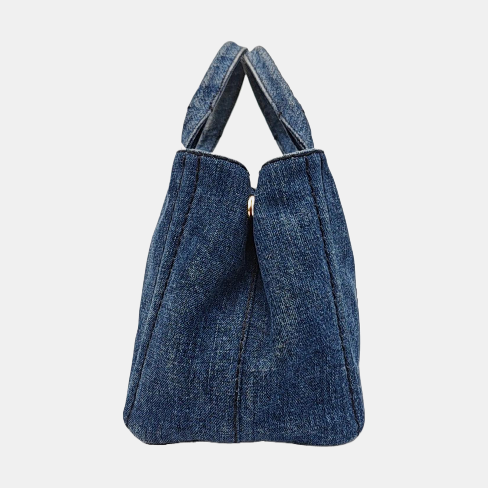 Denim Quilted Denim Blue