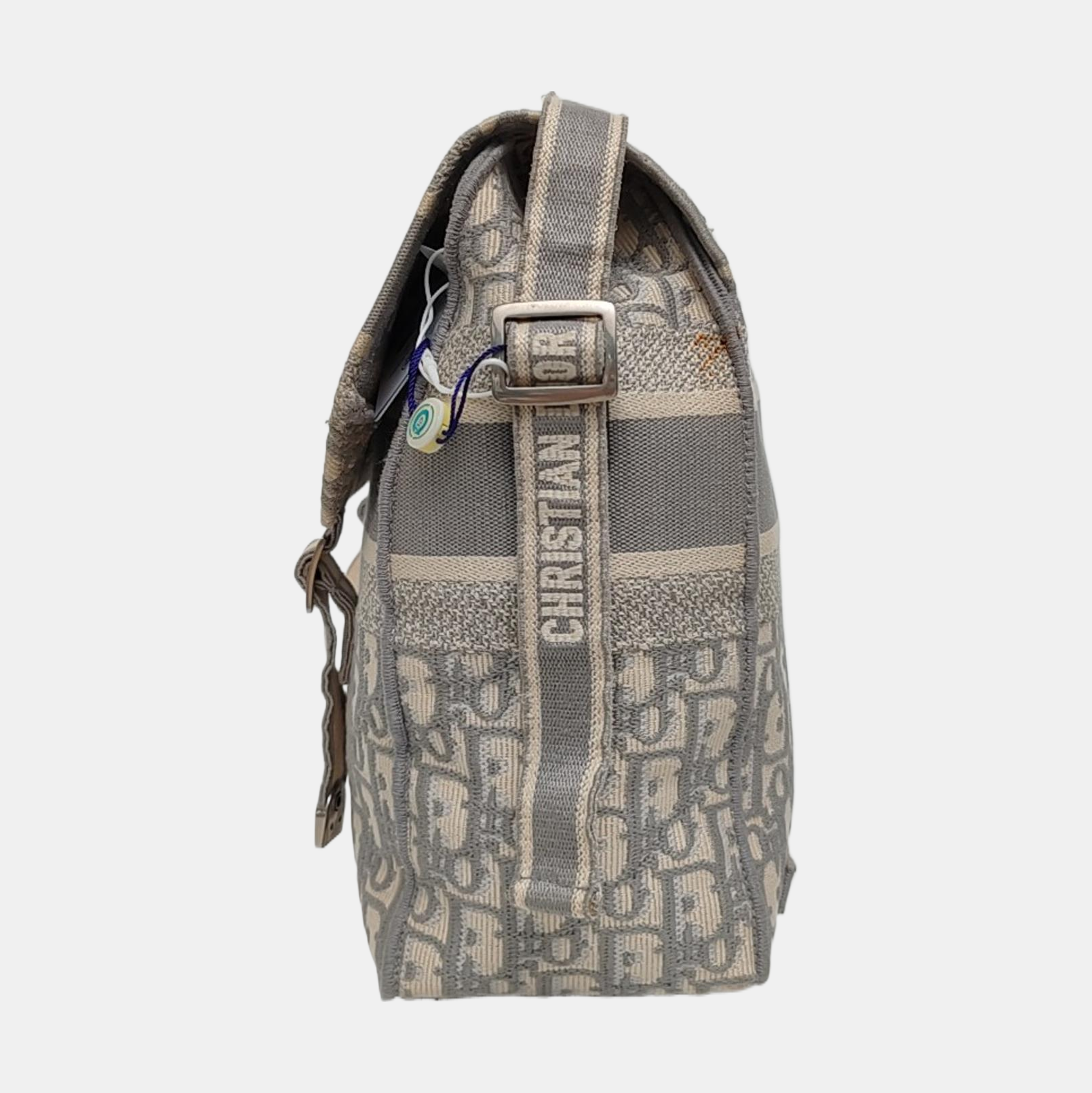 Diorcamp Large Oblique Canvas Gray