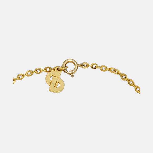 Dior Oblique Metal Gold Bracelet