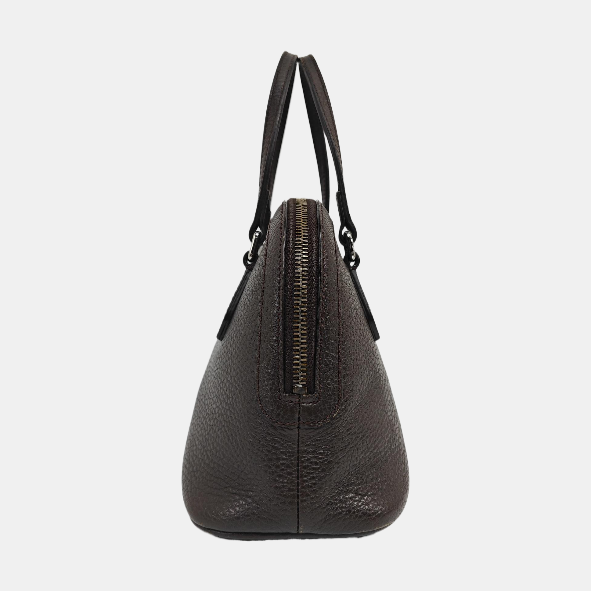 Dome Calfskin Brown