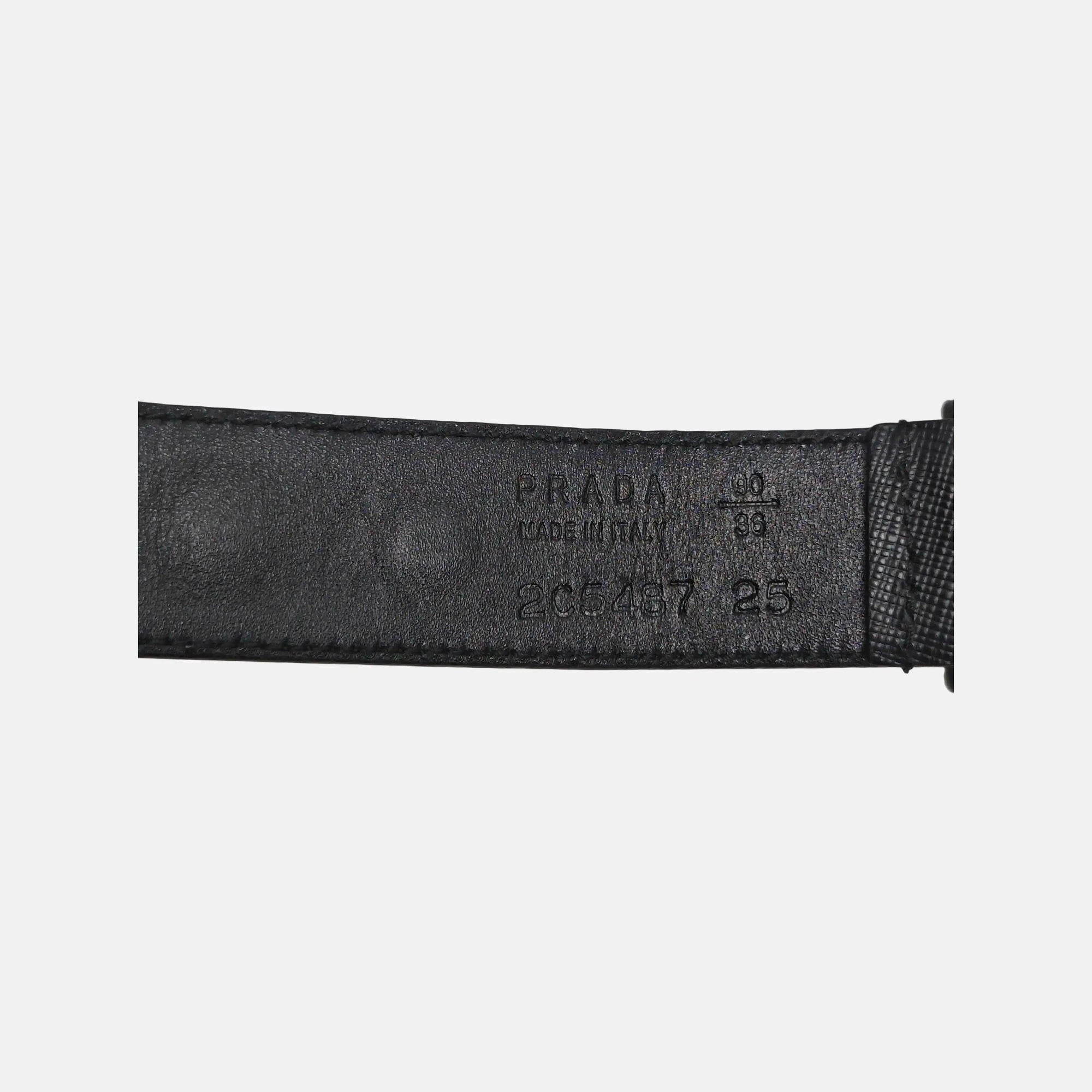 Leather Belt Black