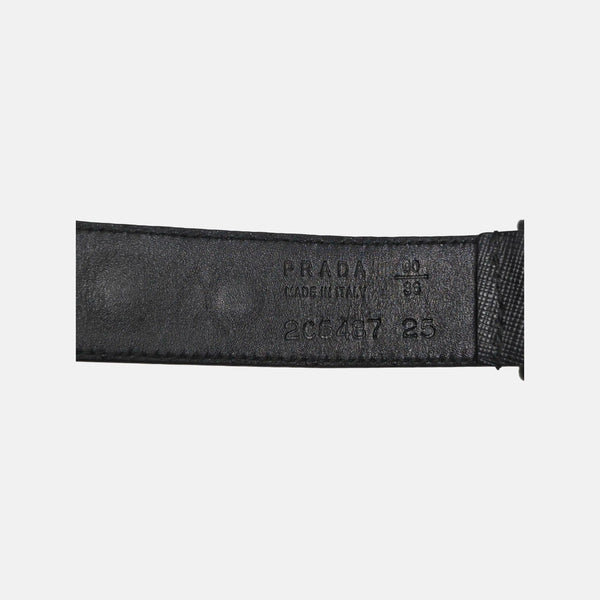 Leather Belt Black
