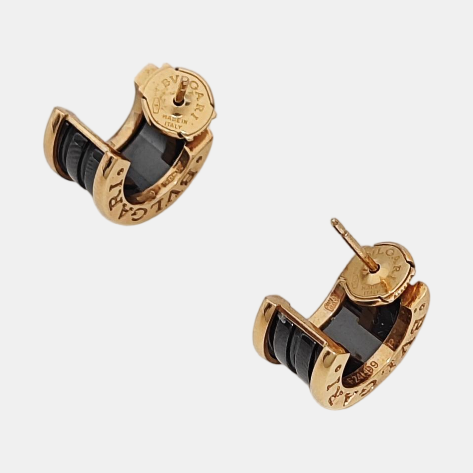 B.ZERO1 18k Rose Gold Stud Earrings