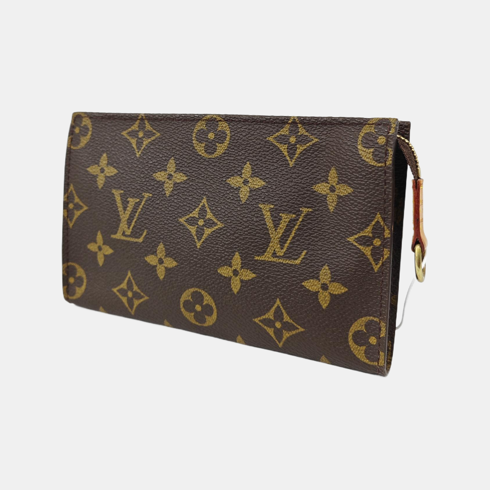 BUCKET Monogram Coated Canvas Brown