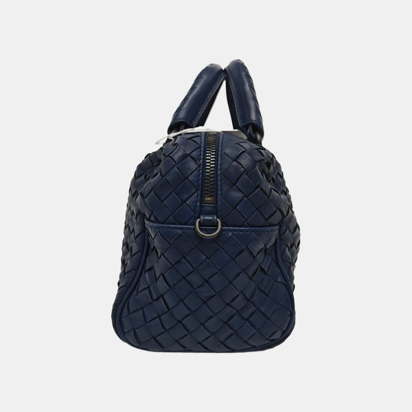 Lambskin Shoulder Bag Blue