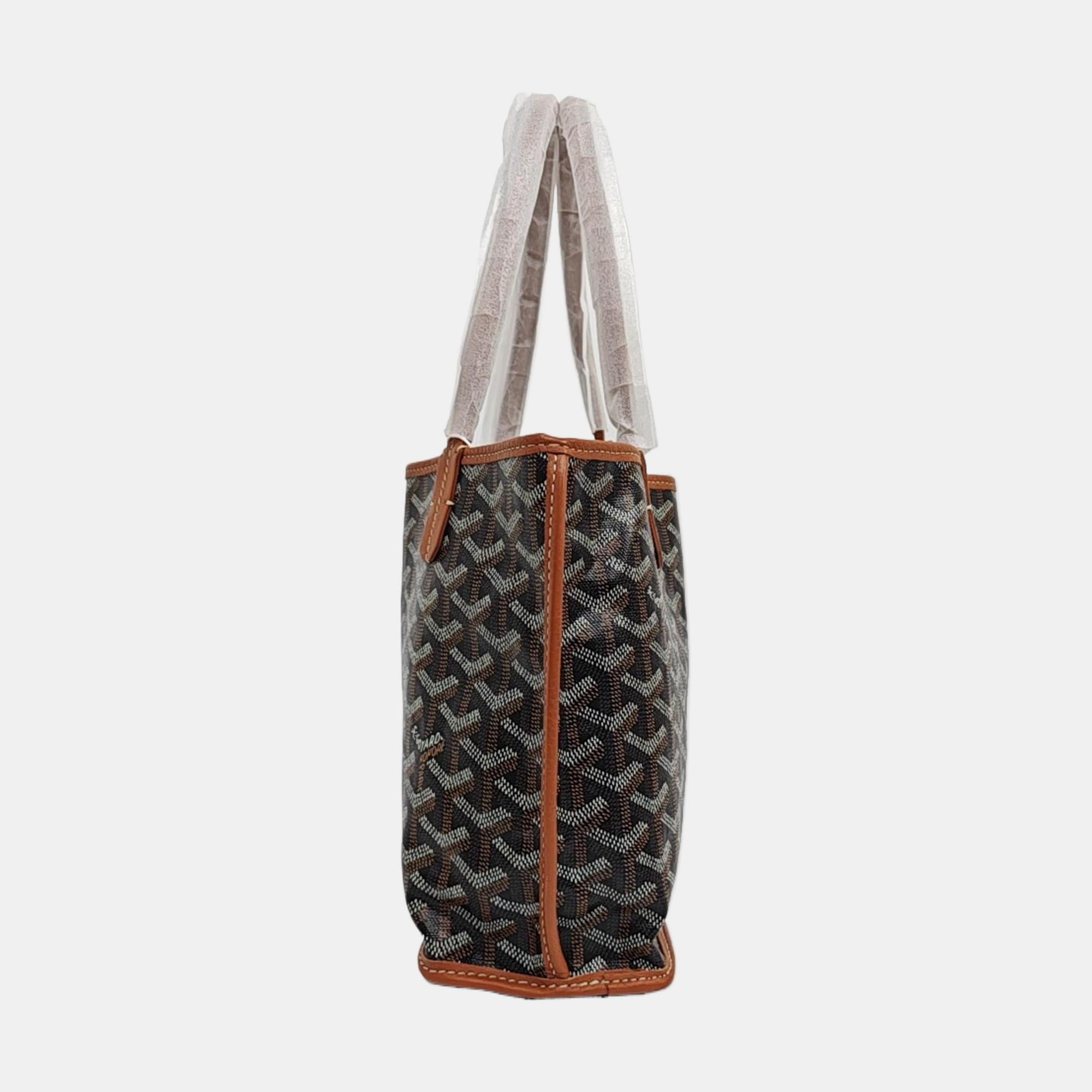 Anjou Coated Canvas Brown