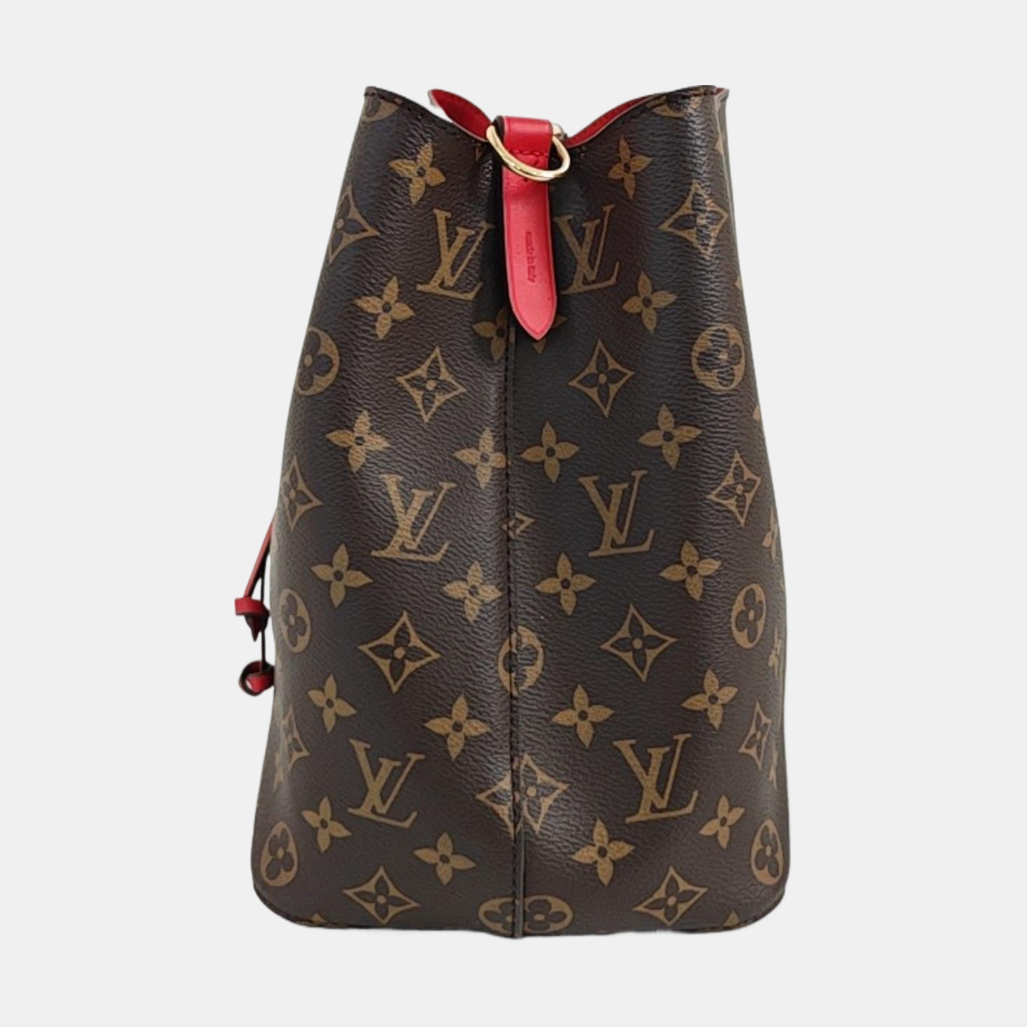 NÉONOÉ MM Monogram Coated Canvas Brown