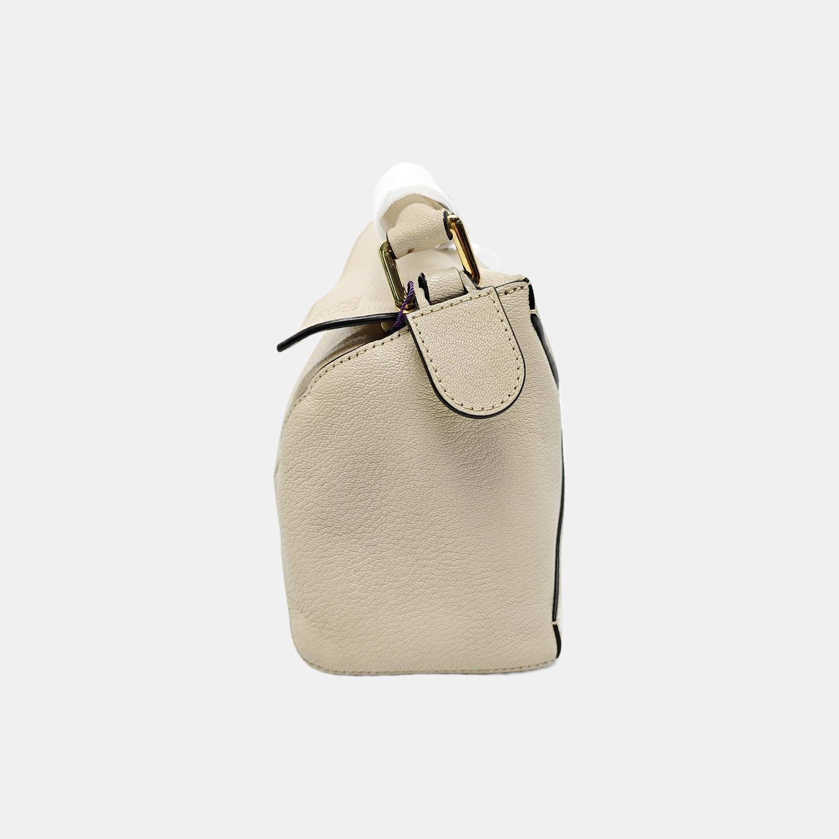 Puzzle Small Lambskin White