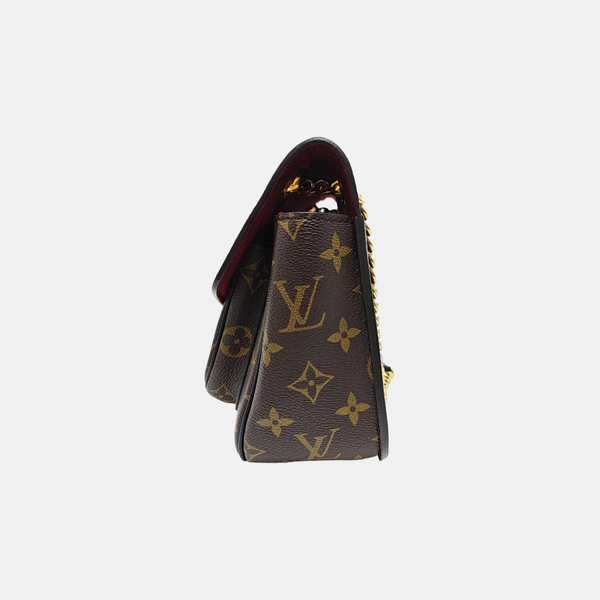 PASSY Monogram Coated Canvas Brown
