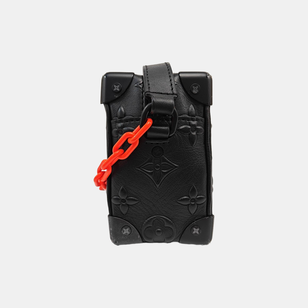SOFT TRUNK Mini Calfskin Black