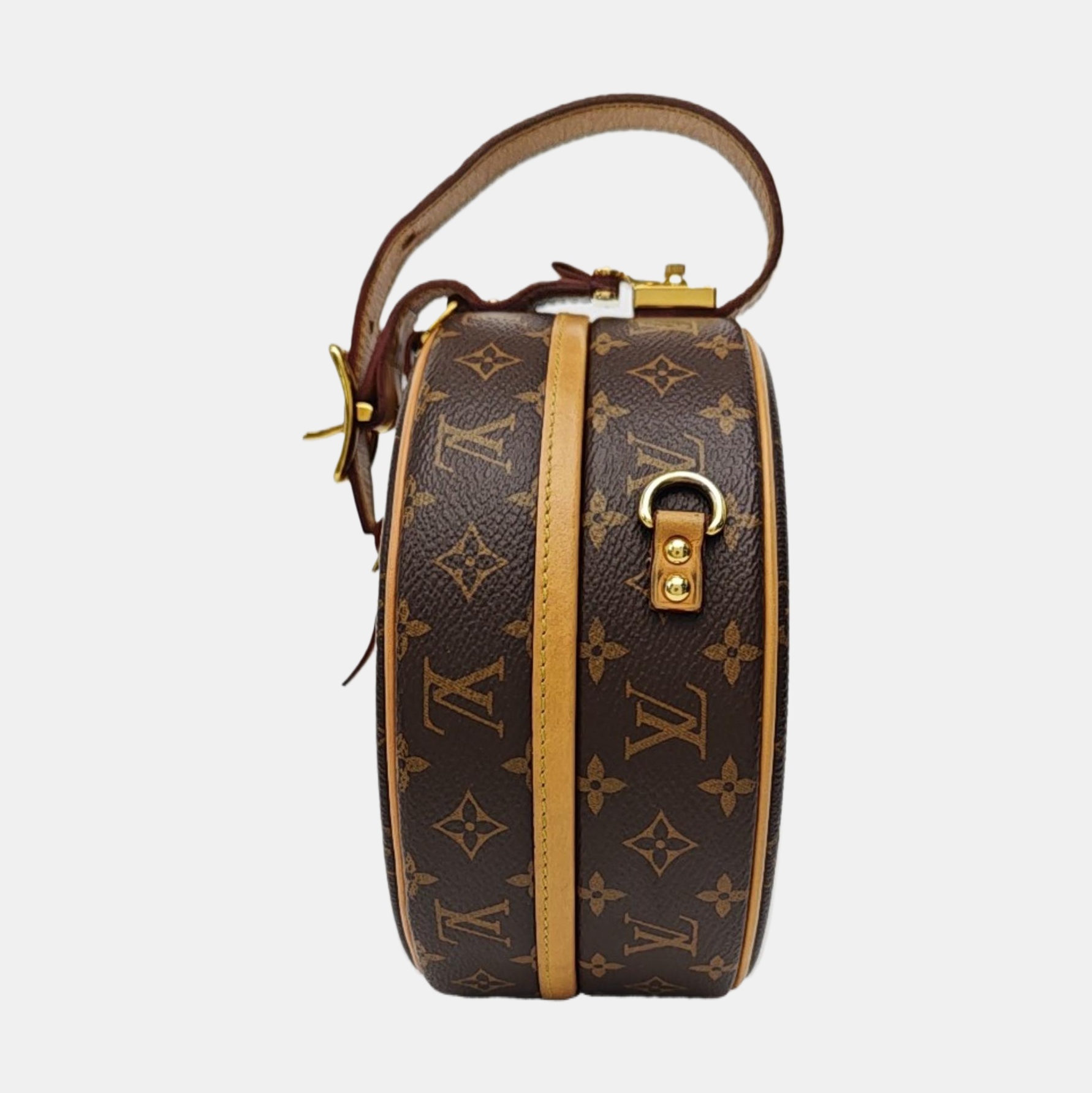 BOITE CHAPEAU PM Monogram Coated Canvas Brown