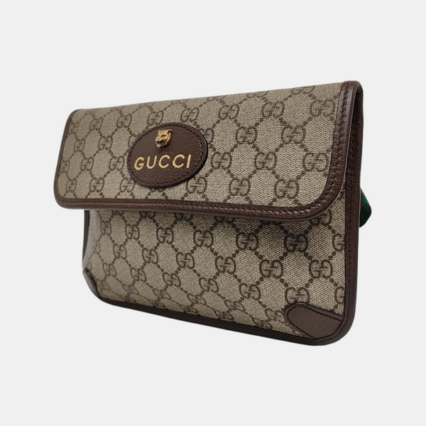 Neo Vintage Monogram Coated Canvas Beige