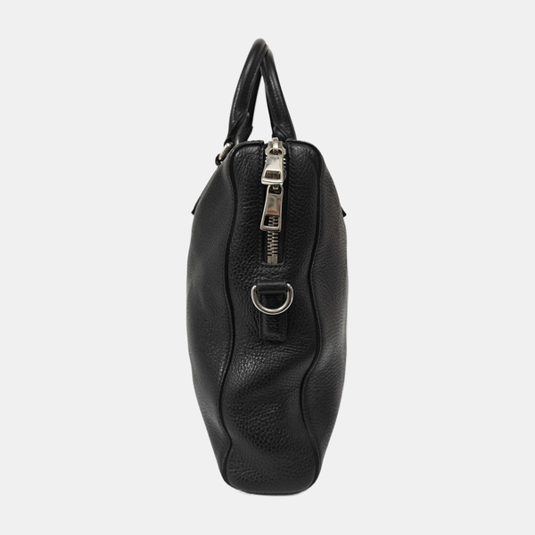 Calfskin Shoulder Bag Black