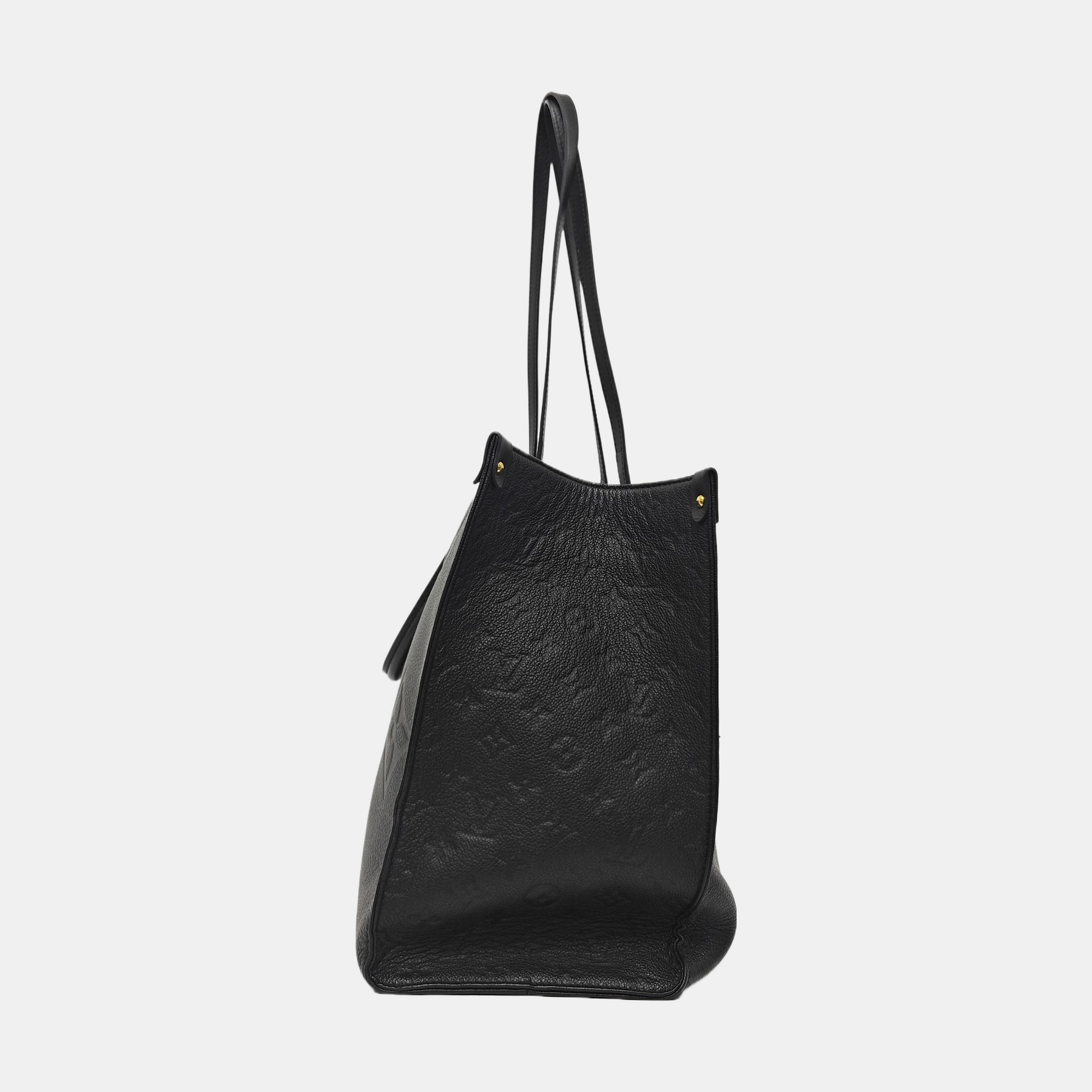 ONTHEGO GM Monogram Calfskin Black