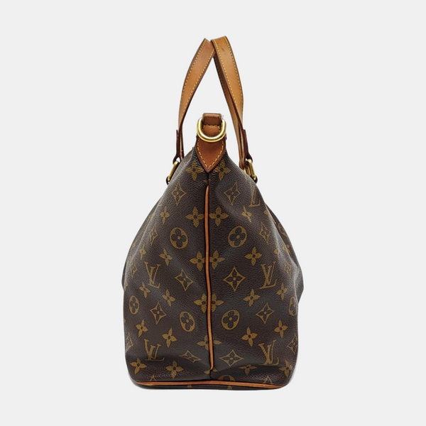 PALERMO PM Monogram Coated Canvas Brown