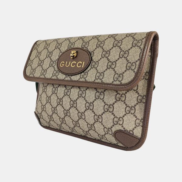Neo Vintage Monogram Coated Canvas Beige