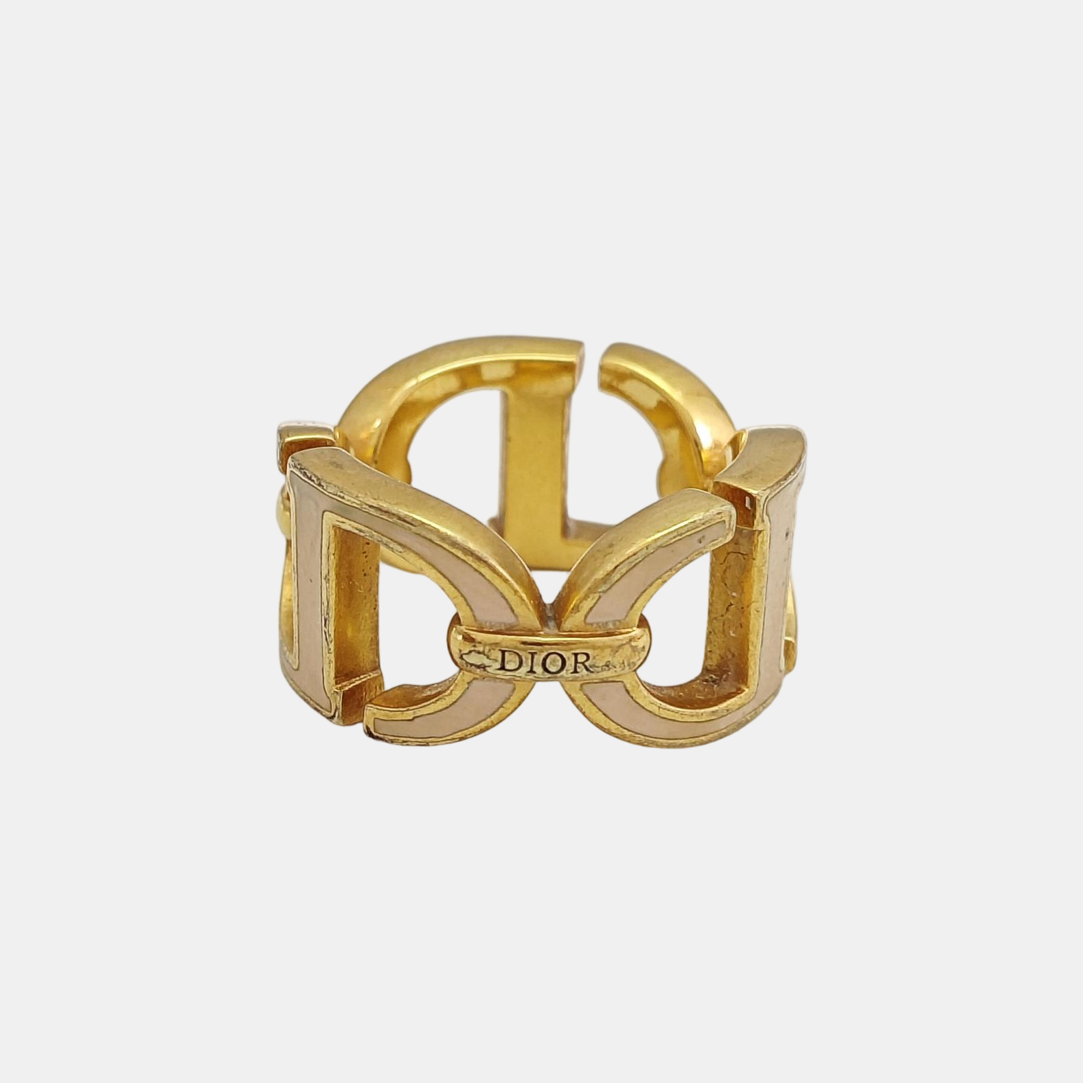 Metal Gold Ring EU 50