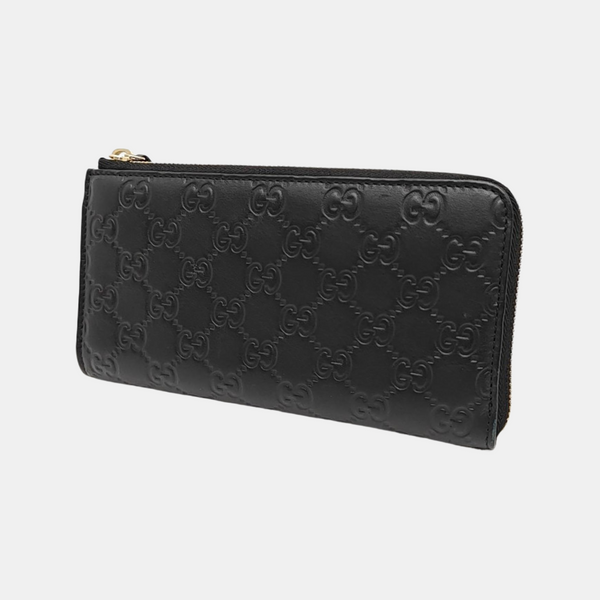 Monogram Calfskin Wallet Black
