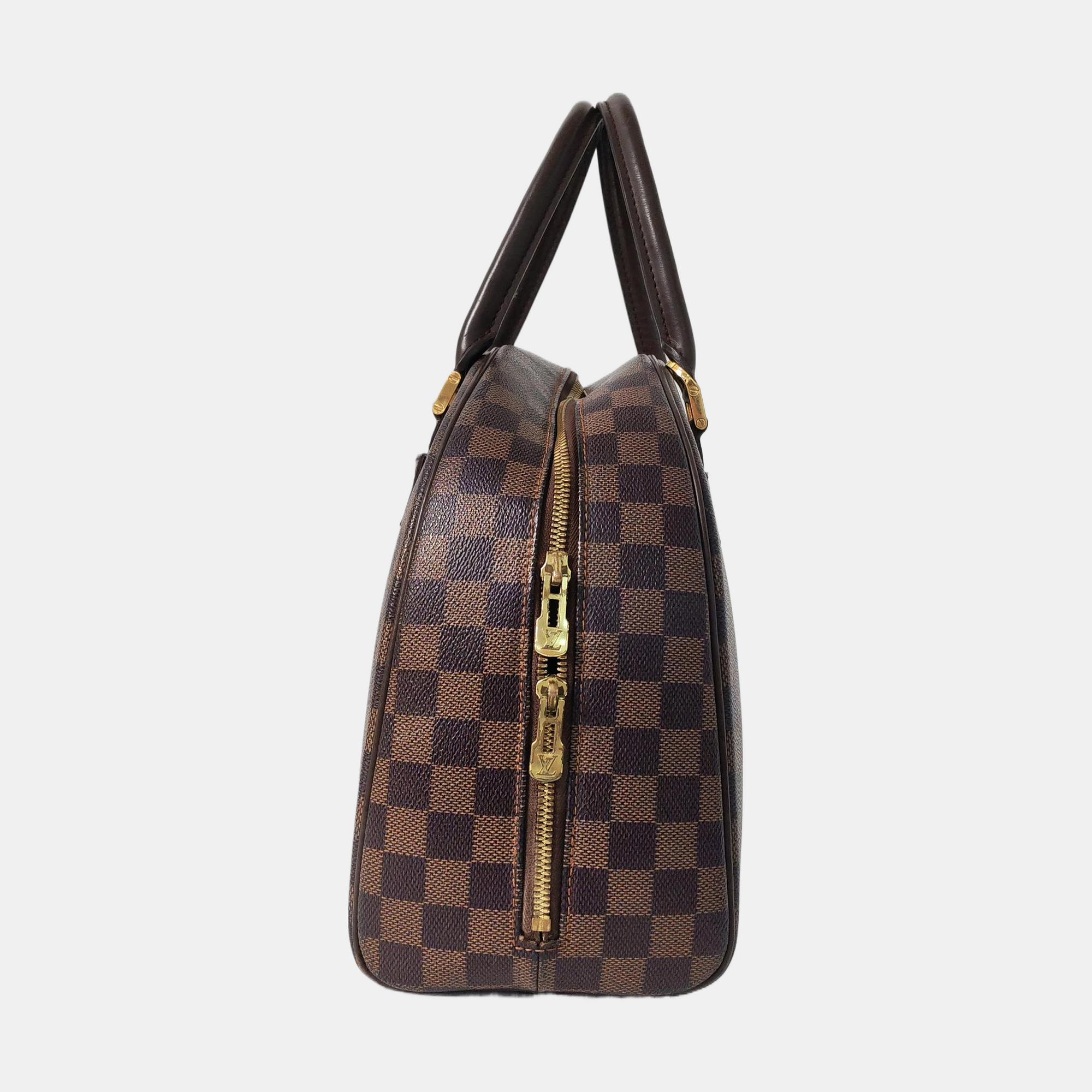 NOLITA Damier Ebene Coated Canvas Brown