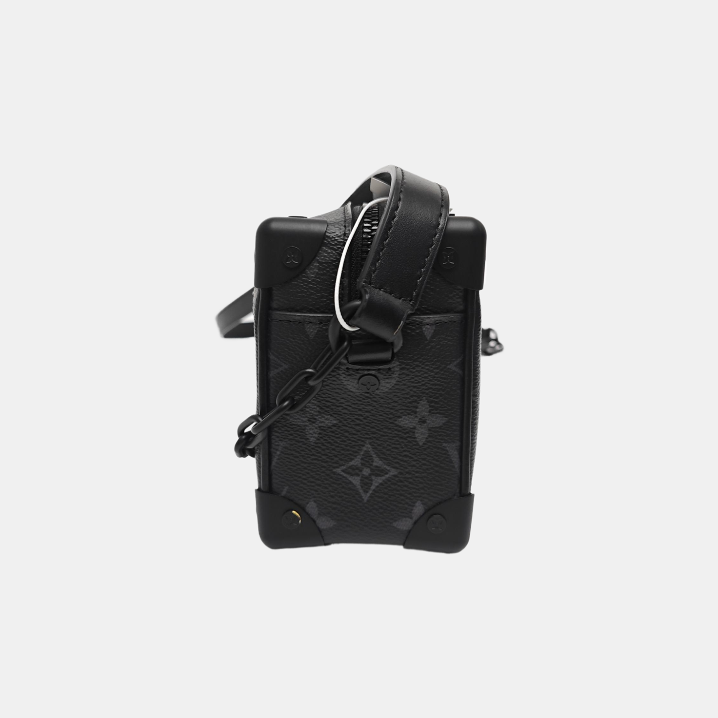 SOFT TRUNK Mini Monogram Coated Canvas Black
