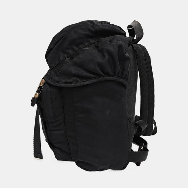 Nylon Backpack Black
