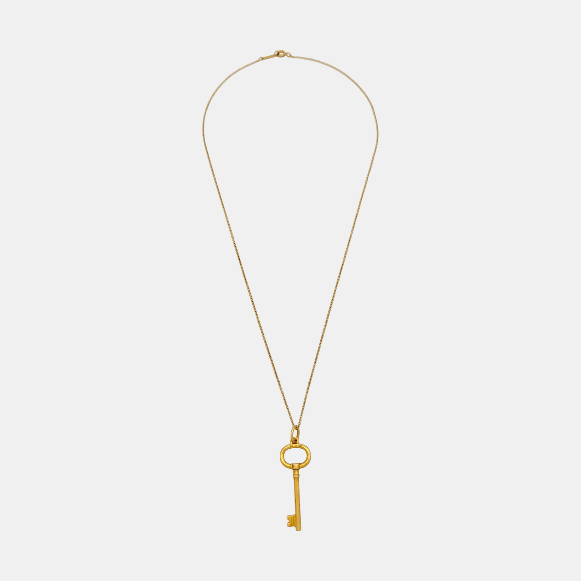 Tiffany Keys 18k Gold Necklace