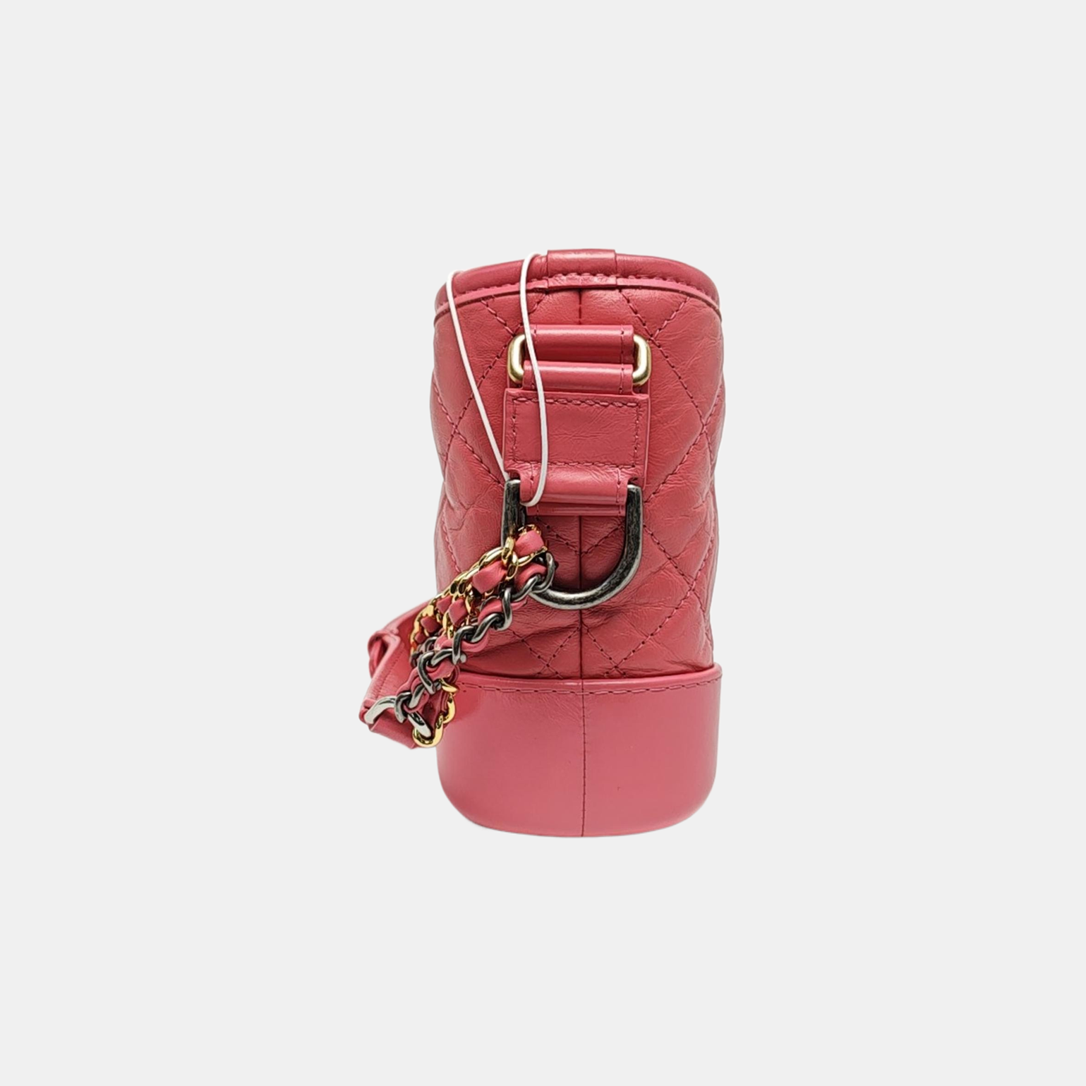 GABRIELLE Small Quilted Calfskin Red