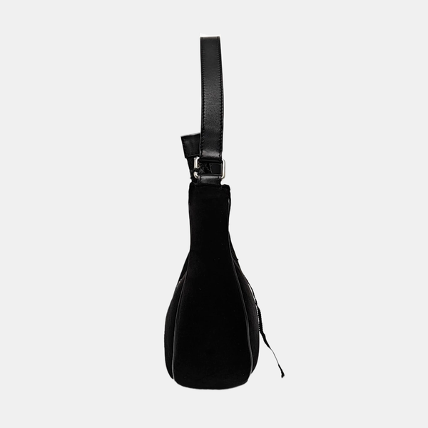 AVA Medium Velvet Black