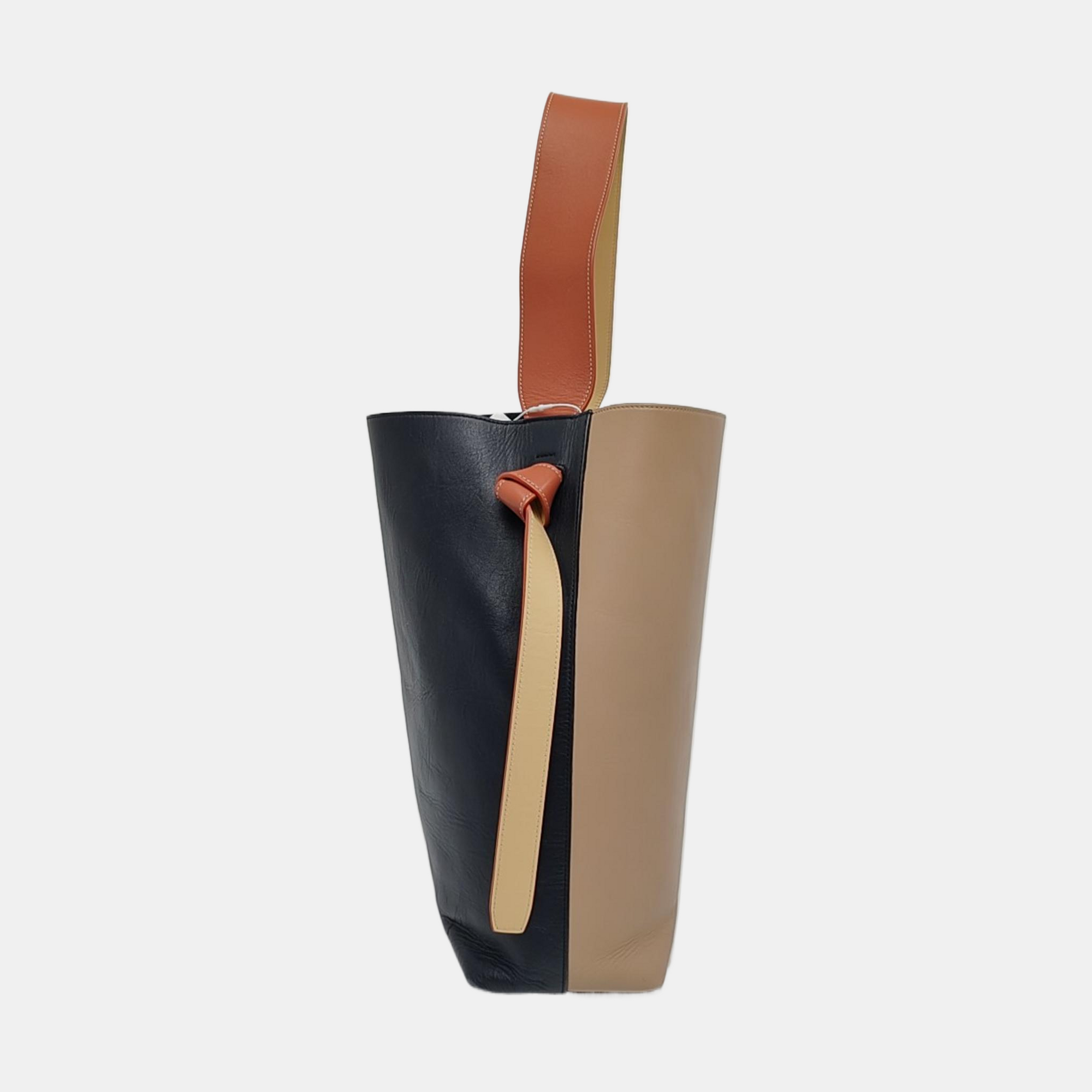 TWISTED CABAS Small Calfskin Blue