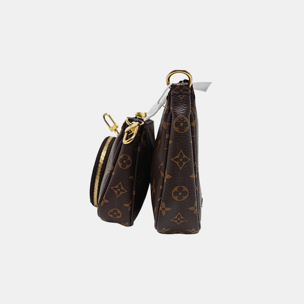 MULTI Monogram Coated Canvas Brown