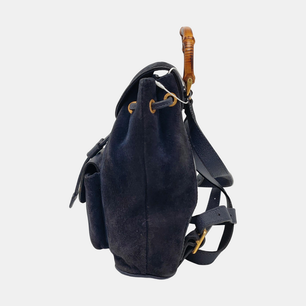 Bamboo 1947 Small Suede Blue