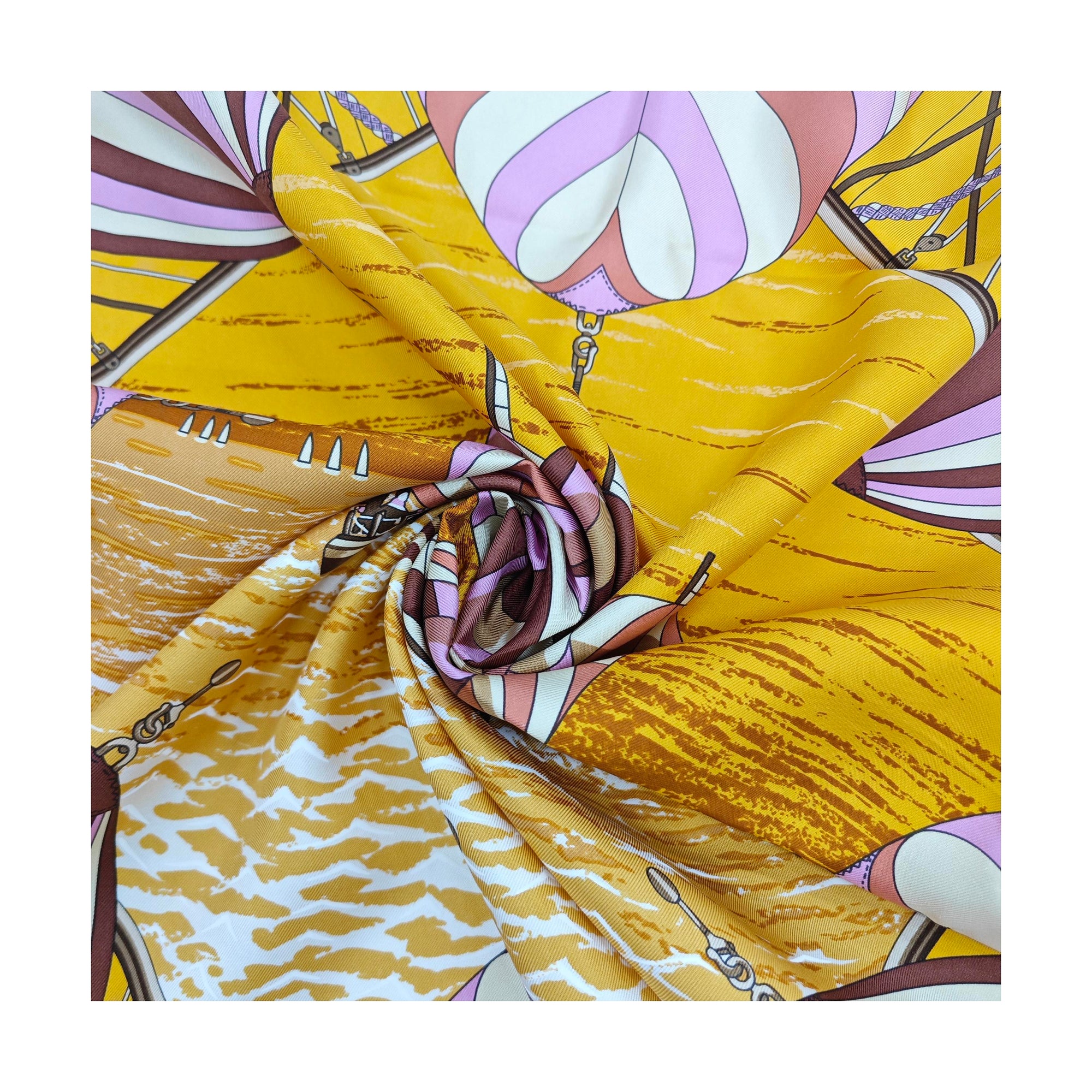 Mulberry Silk Silk Scarf Multicolor