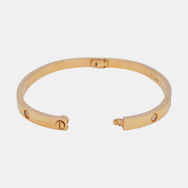 LOVE 18k Rose Gold Bangle
