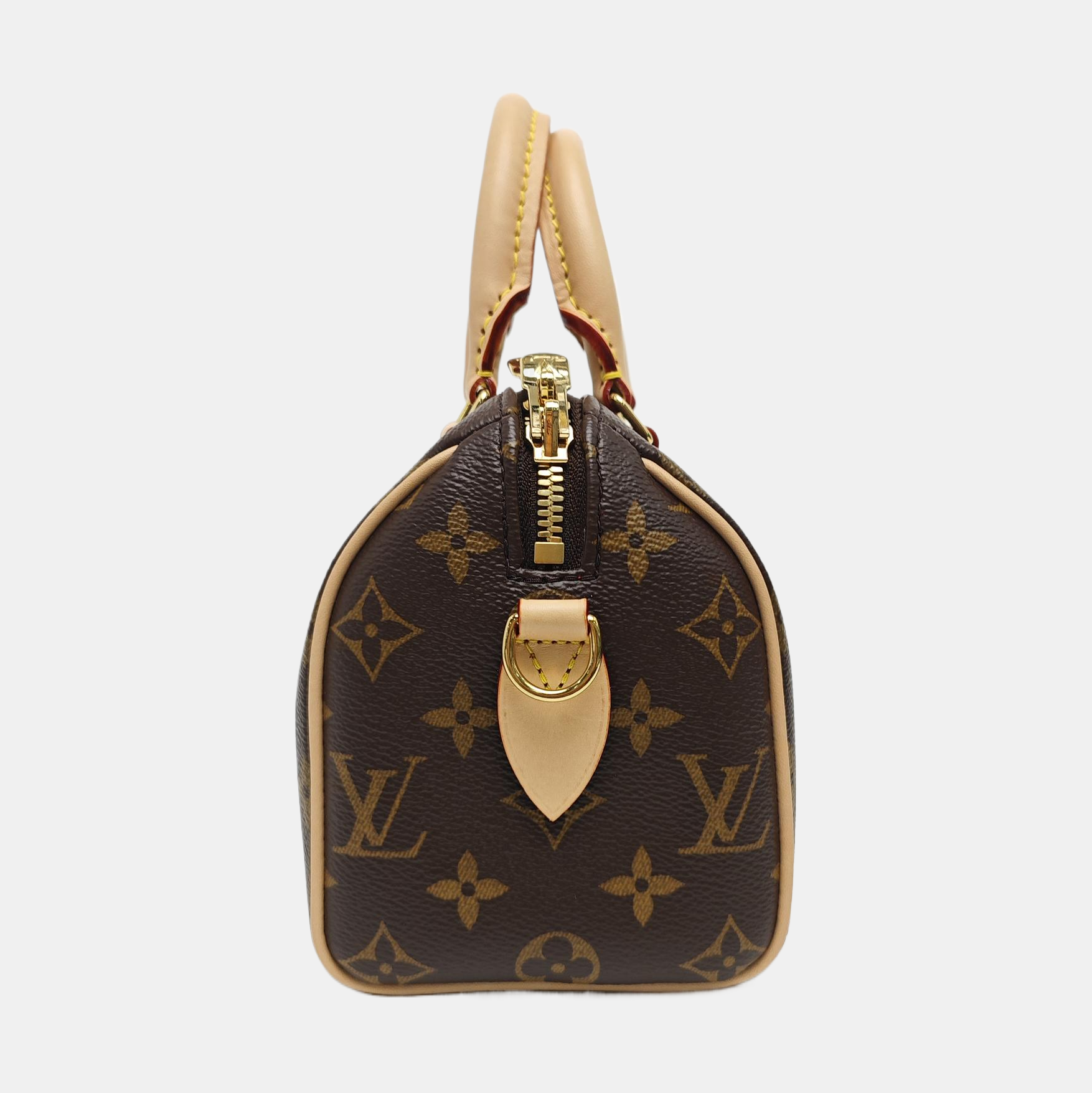 SPEEDY 20 Monogram Coated Canvas Brown
