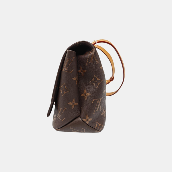 SHOPPER Monogram Coated Canvas Brown
