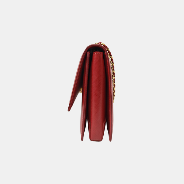 Ginny Calfskin Red