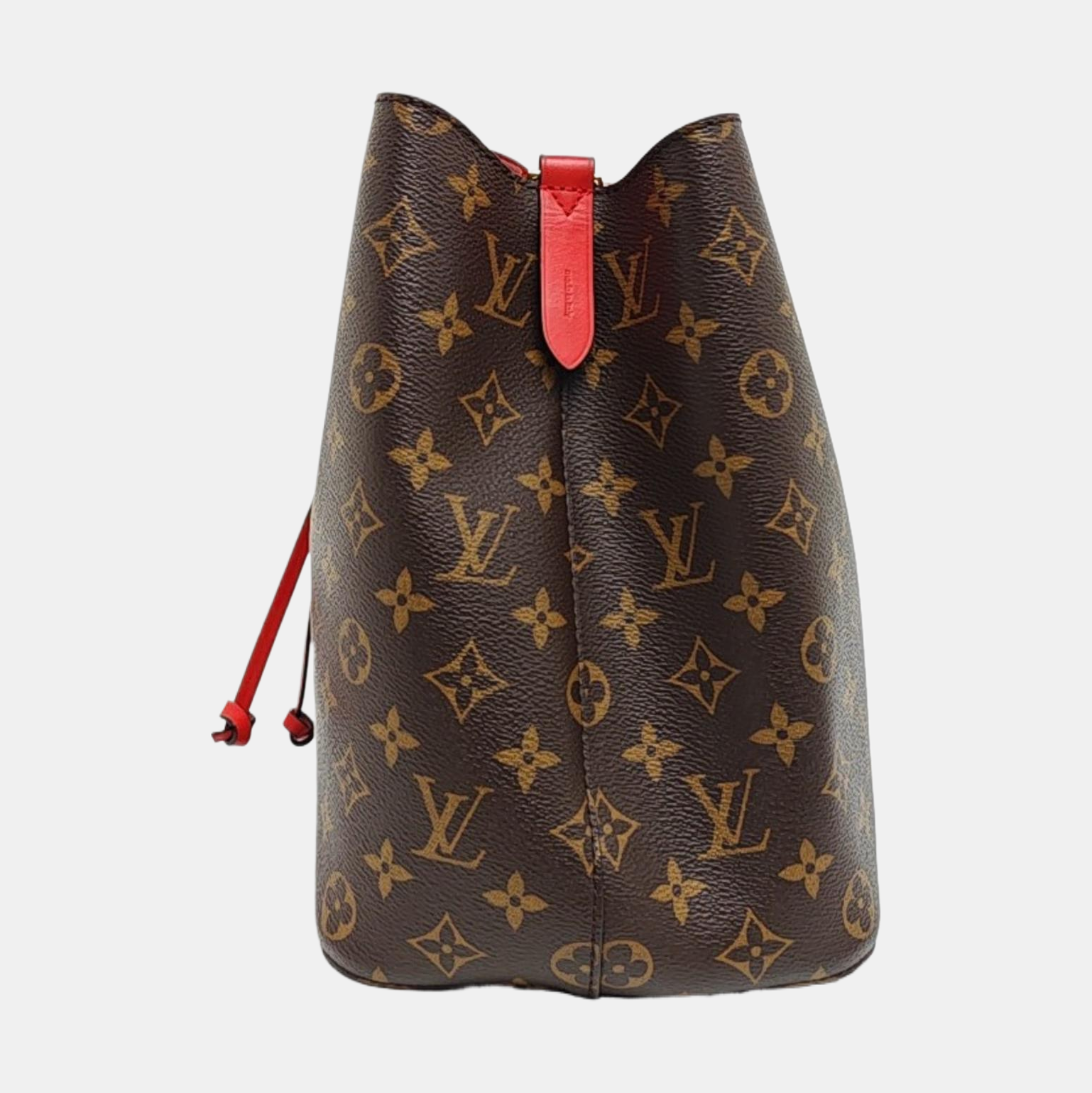 NÉONOÉ MM Monogram Coated Canvas Brown