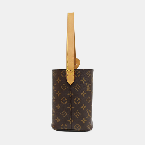 ALL IN Monogram Coated Canvas Brown