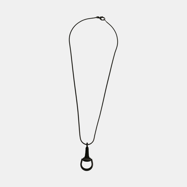 925 Sterling Silver Black Necklace