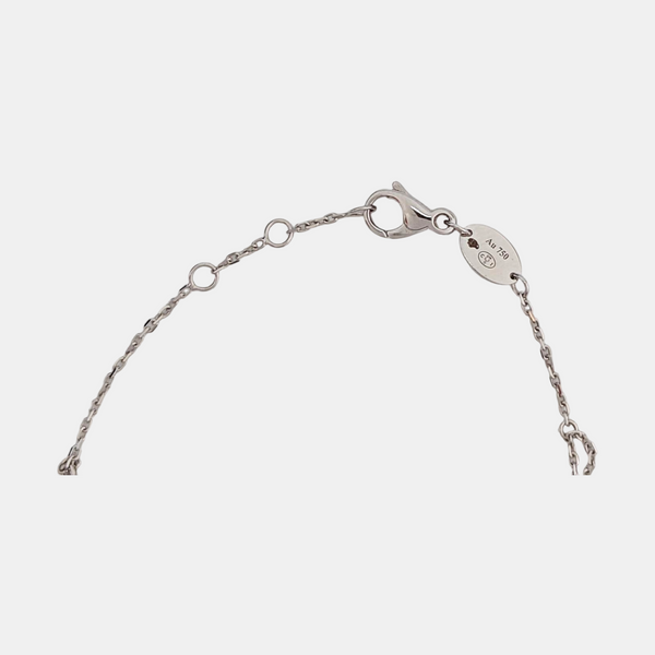 Jeux De Liens 18k White Gold Silver Bracelet