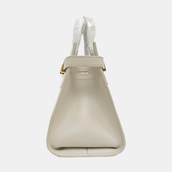 MANHATTAN Nano Calfskin White